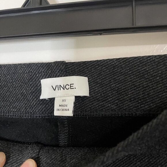 VINCE. Dark gray knit pull on leggings pants size US XS - Picture 3 of 6